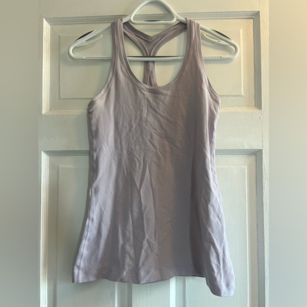 lululemon athletica Lavender Racerback Tank Top